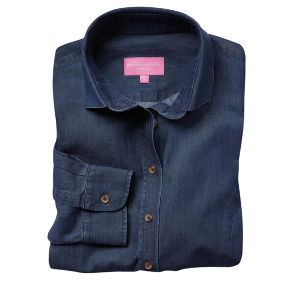 Ladies Denim Shirt Thumbnail